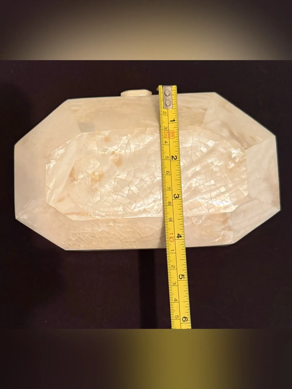 Vintage Mother of Pearl clutch. Like new.